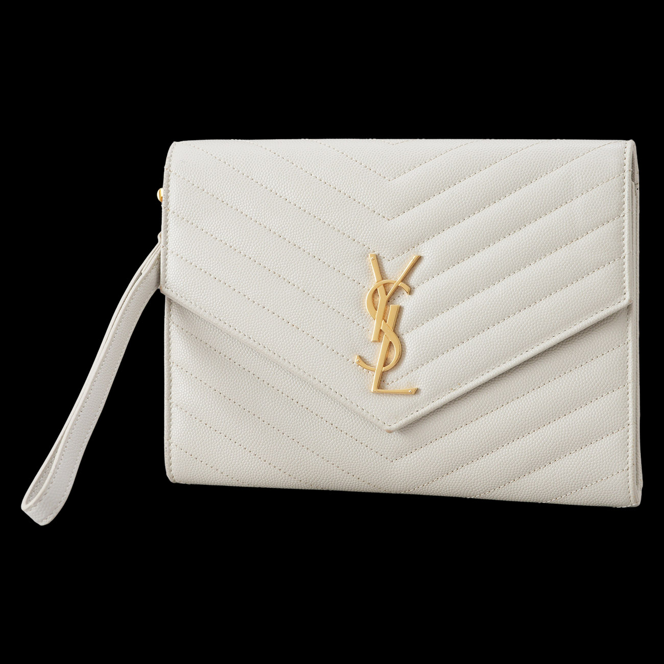 YVES SAINT LAURENT(USED)생로랑 엔벨로프 스트랩 클러치